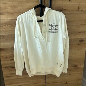 Holland America Women’s Cream Mediterranean Hoodie Size Medium
